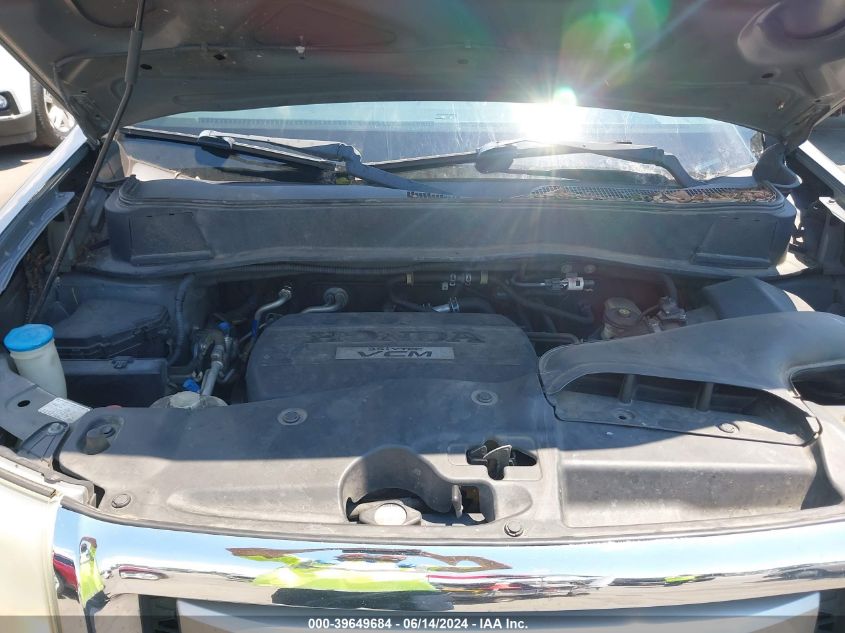 2009 Honda Pilot Ex-L VIN: 5FNYF385X9B004705 Lot: 39649684