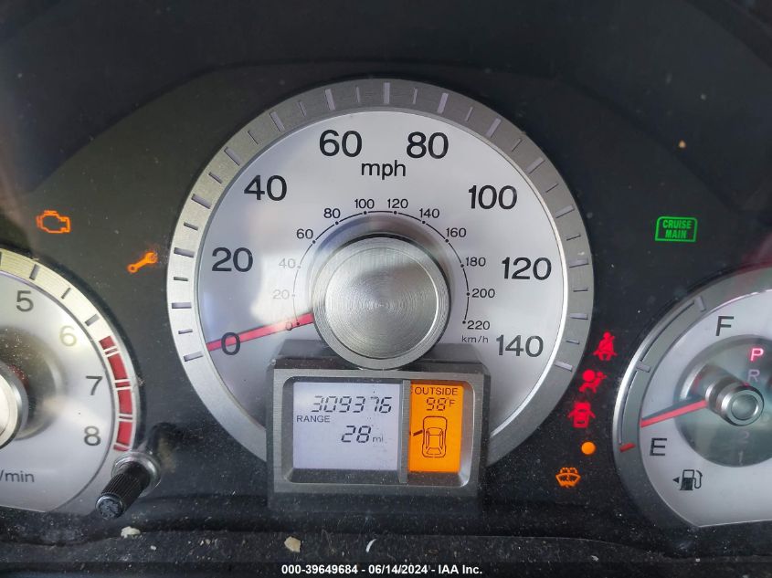 2009 Honda Pilot Ex-L VIN: 5FNYF385X9B004705 Lot: 39649684