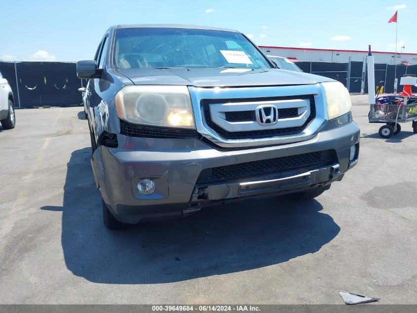 2009 Honda Pilot Ex-L VIN: 5FNYF385X9B004705 Lot: 39649684