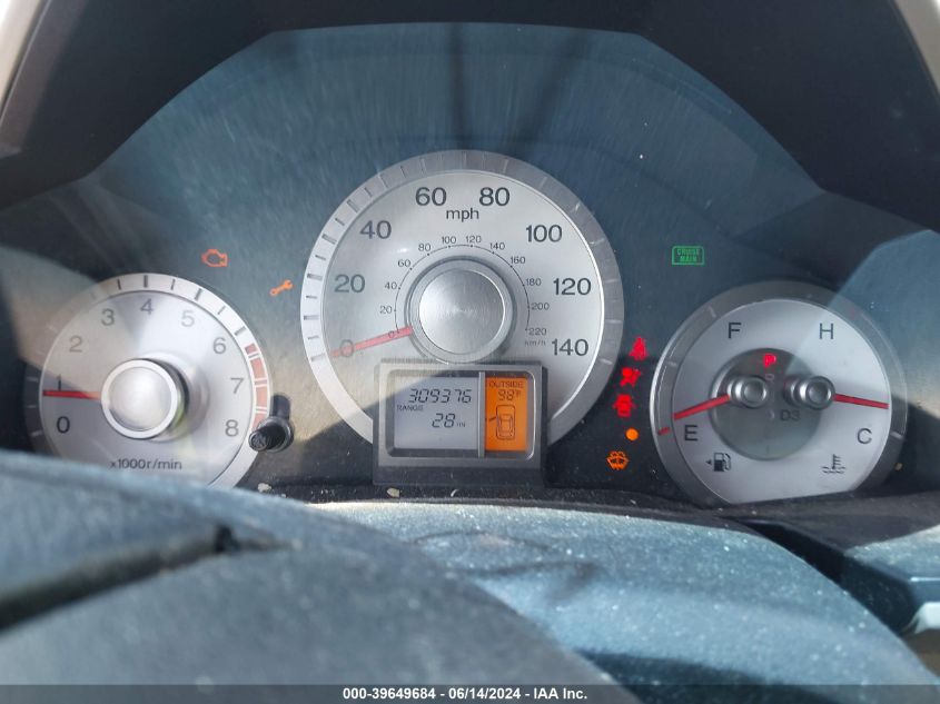 2009 Honda Pilot Ex-L VIN: 5FNYF385X9B004705 Lot: 39649684