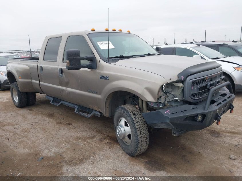 2002 Ford F350 Super Duty VIN: 1FTWW33F92EA60794 Lot: 39649686