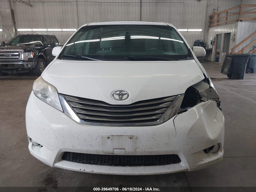 2012 Toyota Sienna Xle V6 8 Passenger VIN: 5TDYK3DC5CS184744 Lot: 39649706