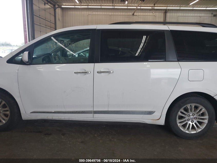 2012 Toyota Sienna Xle V6 8 Passenger VIN: 5TDYK3DC5CS184744 Lot: 39649706