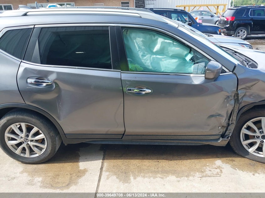 2019 Nissan Rogue Sv VIN: 5N1AT2MV8KC762874 Lot: 39649708