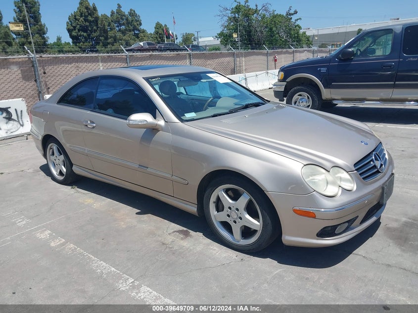 2003 Mercedes-Benz Clk 500 VIN: WDBTJ75JX3F050778 Lot: 39649709