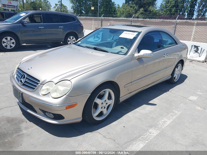 2003 Mercedes-Benz Clk 500 VIN: WDBTJ75JX3F050778 Lot: 39649709