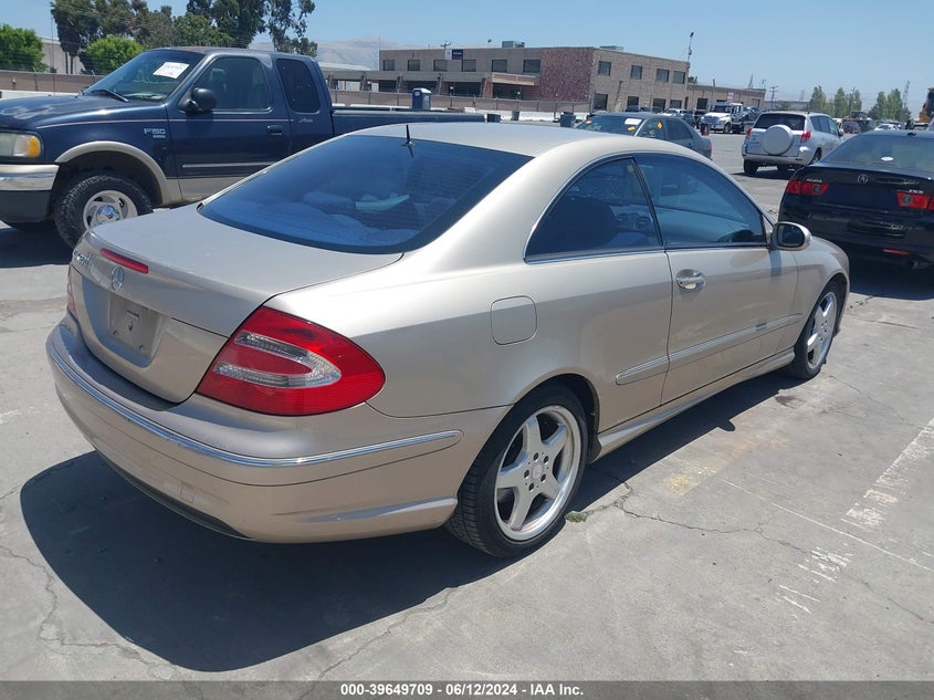 2003 Mercedes-Benz Clk 500 VIN: WDBTJ75JX3F050778 Lot: 39649709
