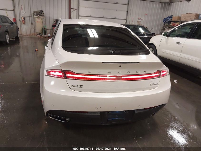 2014 Lincoln Mkz VIN: 3LN6L2G97ER824422 Lot: 39649711