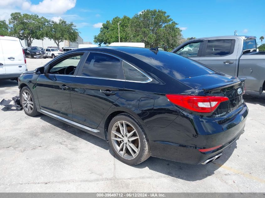 2017 Hyundai Sonata Sport 2.0T VIN: 5NPE34AB6HH546997 Lot: 39649712