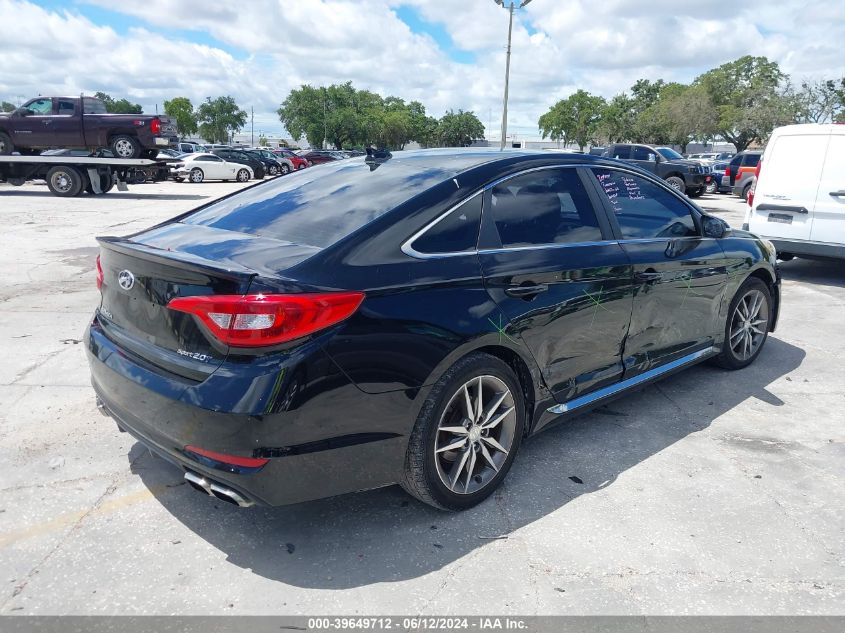 2017 Hyundai Sonata Sport 2.0T VIN: 5NPE34AB6HH546997 Lot: 39649712