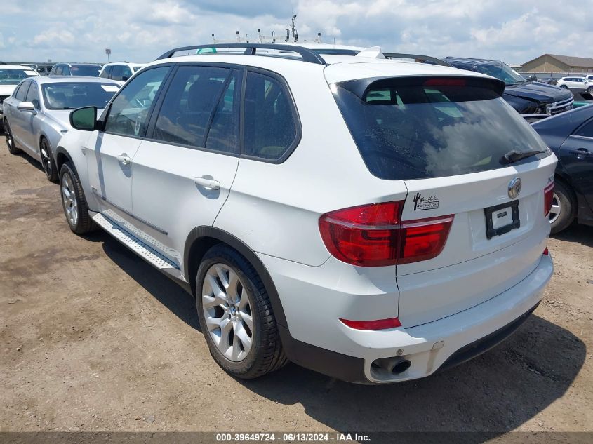 2012 BMW X5 VIN: 5UXZV4C5XCL762633 Lot: 39649724