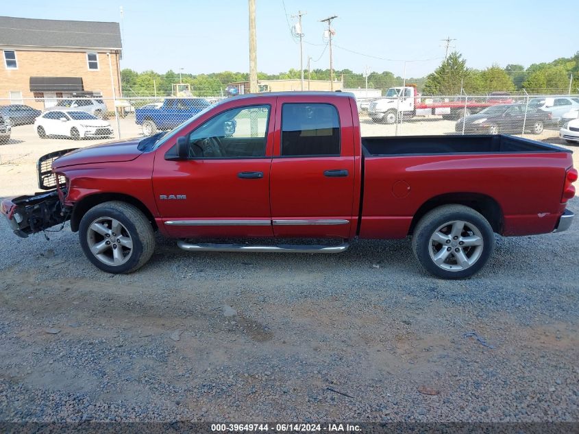 2008 Dodge Ram 1500 Slt VIN: 1D7HA18N18J137661 Lot: 39649744