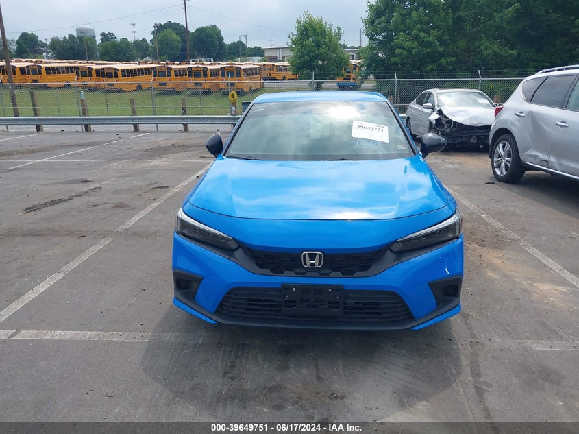 2022 HONDA CIVIC SPORT - 19XFL2G89NE009304