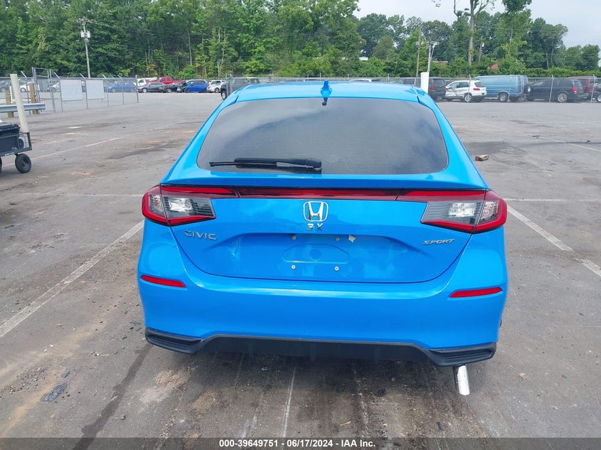 2022 HONDA CIVIC SPORT - 19XFL2G89NE009304