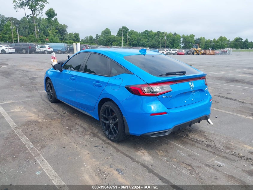 2022 HONDA CIVIC SPORT - 19XFL2G89NE009304