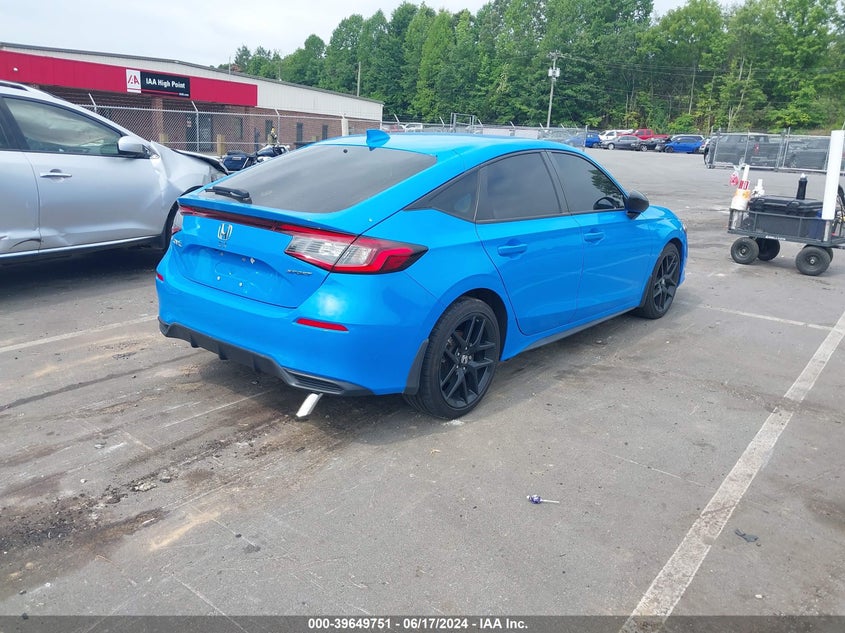 2022 HONDA CIVIC SPORT - 19XFL2G89NE009304