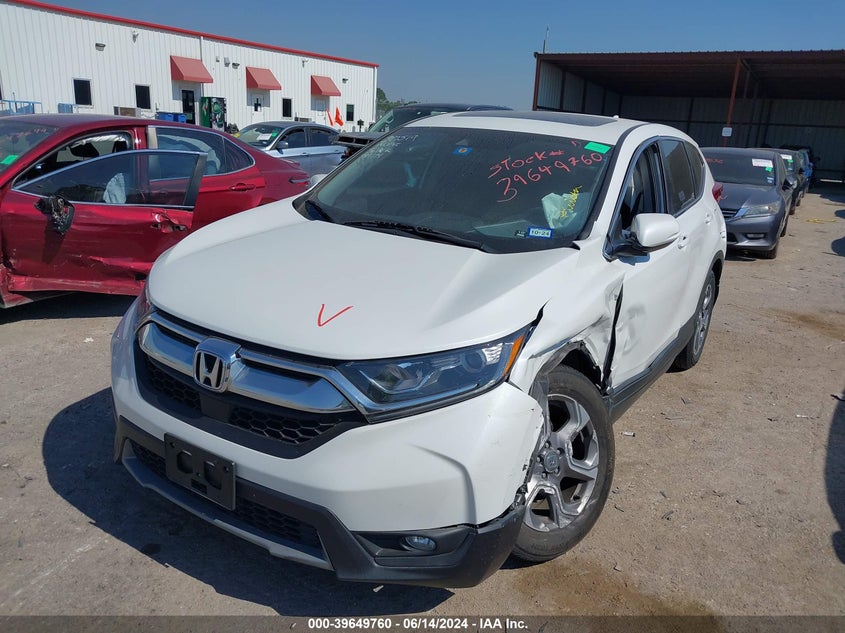 2019 HONDA CR-V EXL - 7FARW1H86KE035561