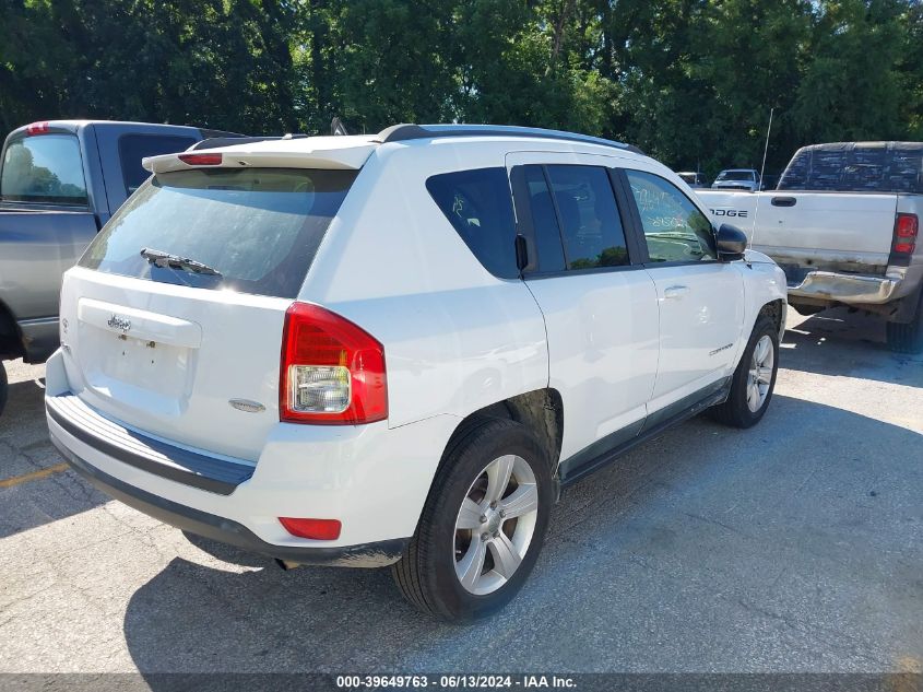 2011 Jeep Compass VIN: 1J4NF1FB3BD257839 Lot: 39649763