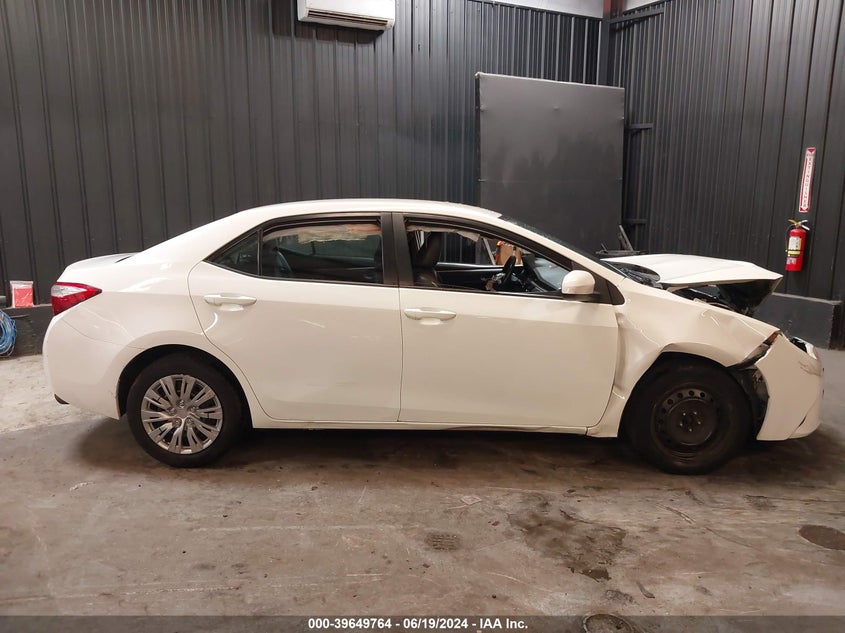 2014 Toyota Corolla Le VIN: 5YFBURHE8EP077522 Lot: 39649764