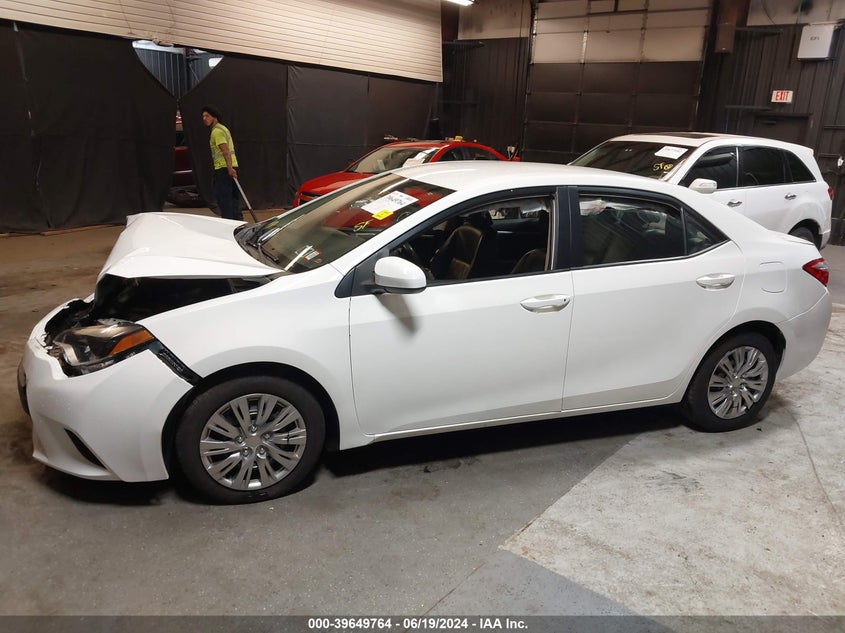 2014 Toyota Corolla Le VIN: 5YFBURHE8EP077522 Lot: 39649764