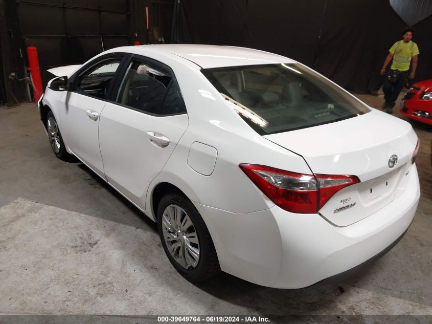 2014 TOYOTA COROLLA LE - 5YFBURHE8EP077522