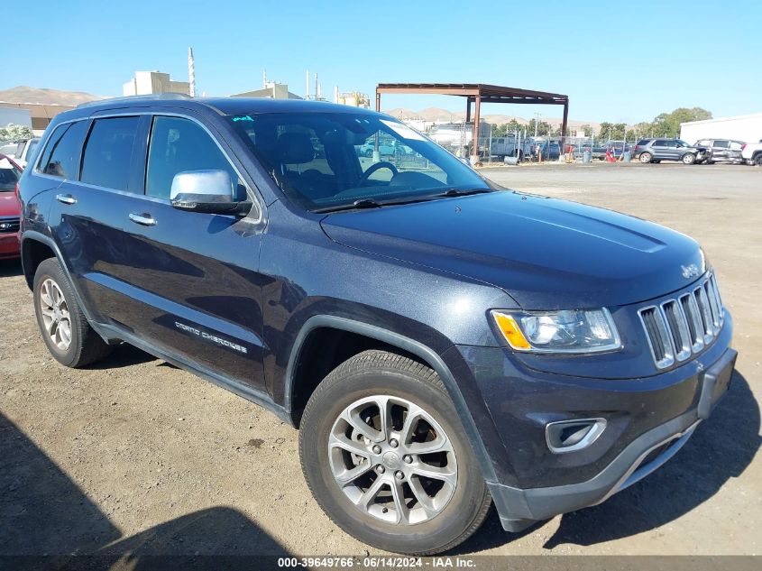 2016 Jeep Grand Cherokee Limited VIN: 1C4RJFBG1GC447527 Lot: 39649766