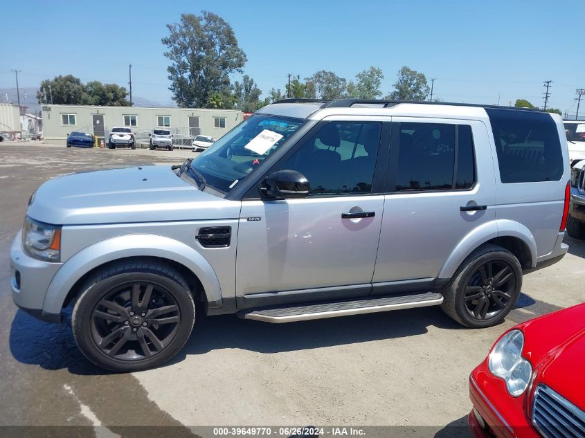 2016 Land Rover Lr4 VIN: SALAG2V6XGA791028 Lot: 39649770