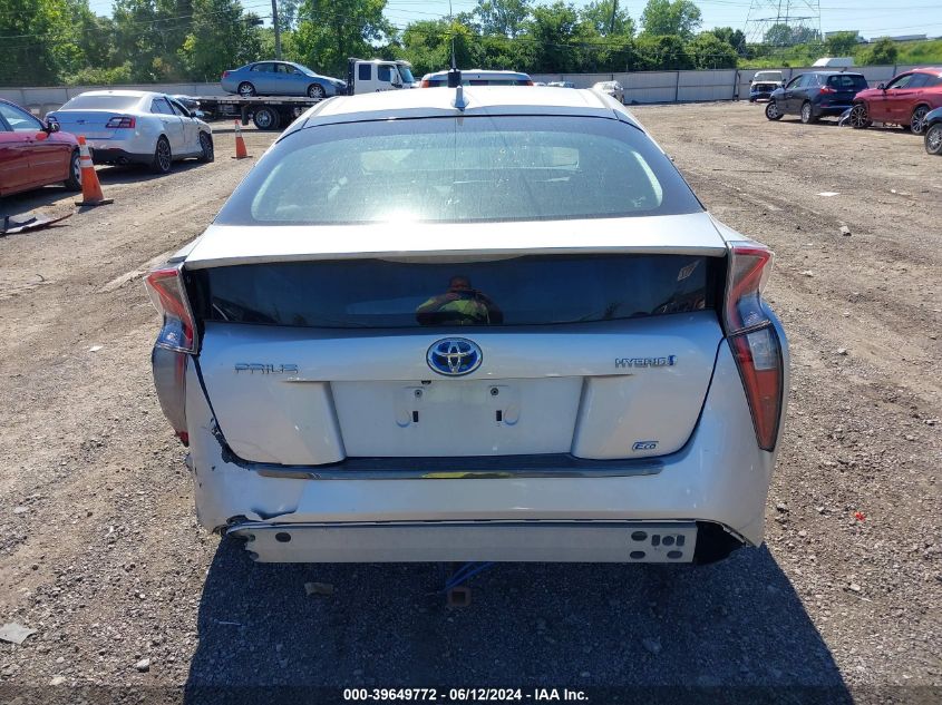 2017 Toyota Prius Two Eco VIN: JTDKARFU6H3542718 Lot: 39649772