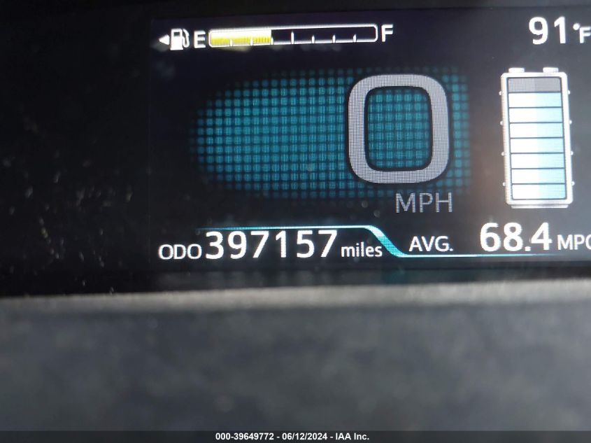 2017 Toyota Prius Two Eco VIN: JTDKARFU6H3542718 Lot: 39649772