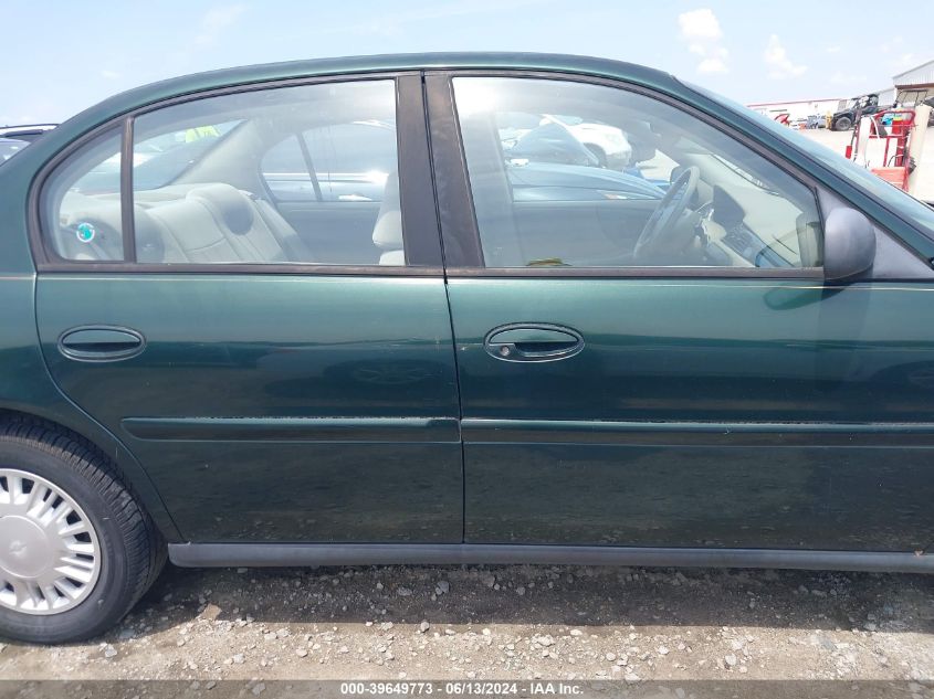 2002 Chevrolet Malibu VIN: 1G1ND52J92M665142 Lot: 39649773