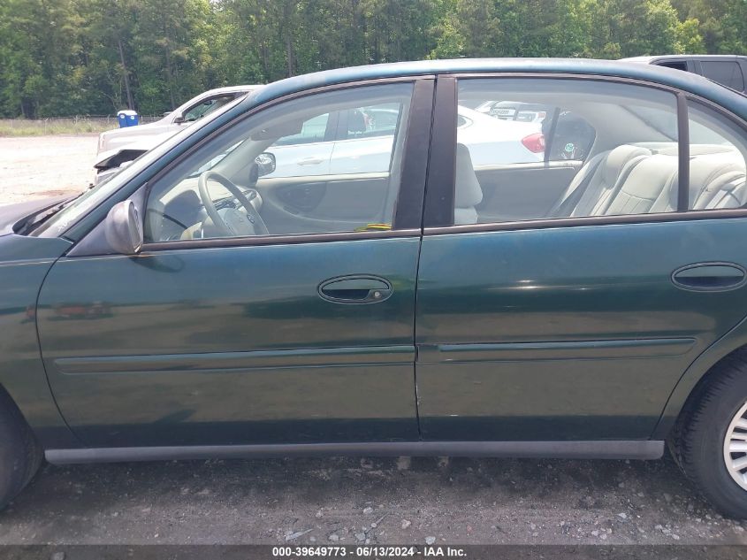 2002 Chevrolet Malibu VIN: 1G1ND52J92M665142 Lot: 39649773