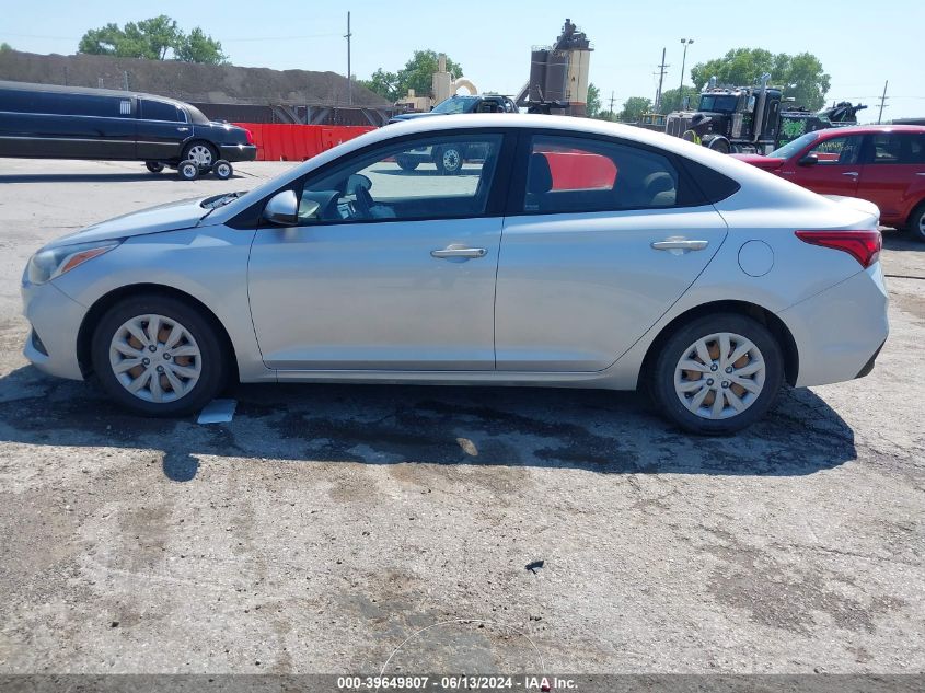 2020 Hyundai Accent Se VIN: 3KPC24A65LE105968 Lot: 39649807