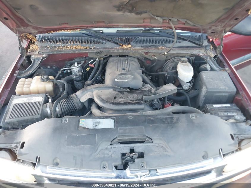 2003 Chevrolet Tahoe Ls VIN: 1GNEK13Z53R260000 Lot: 39649821