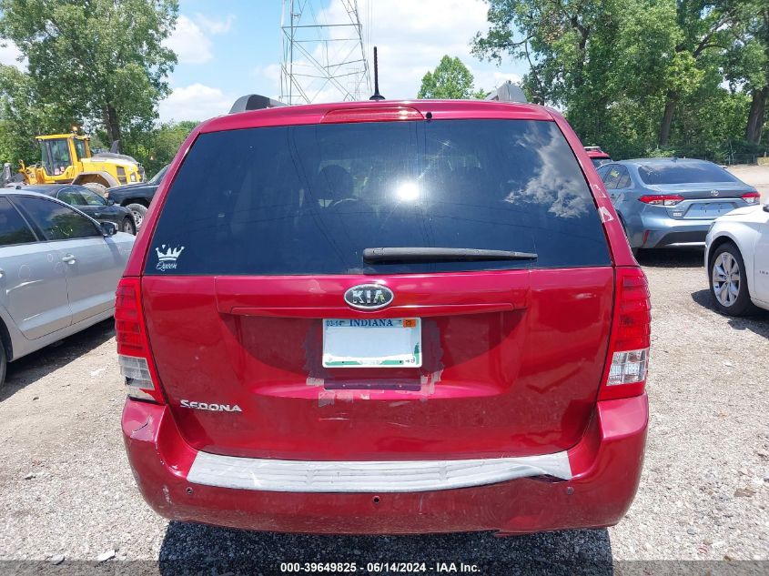 2011 Kia Sedona Lx VIN: KNDMG4C72B6364644 Lot: 39649825