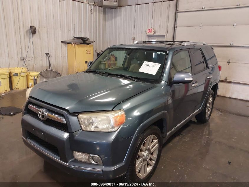 2010 Toyota 4Runner Limited V6 VIN: JTEBU5JR5A5027377 Lot: 39649837