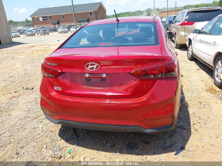 2020 Hyundai Accent Se VIN: 3KPC24A66LE095841 Lot: 39649854