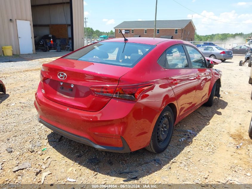 2020 Hyundai Accent Se VIN: 3KPC24A66LE095841 Lot: 39649854