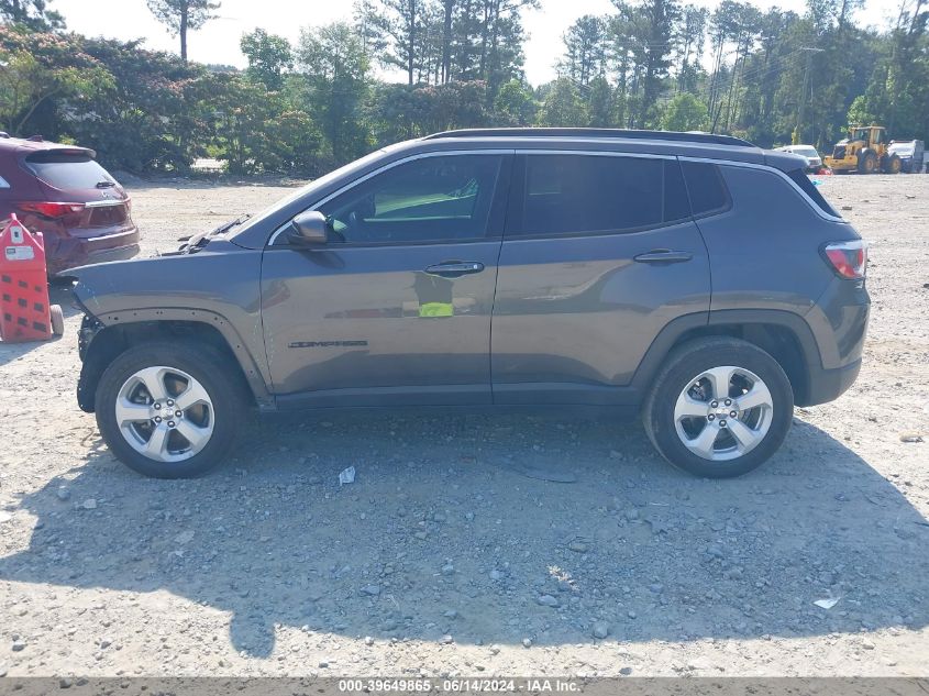 2019 Jeep Compass Latitude 4X4 VIN: 3C4NJDBB1KT628857 Lot: 39649865