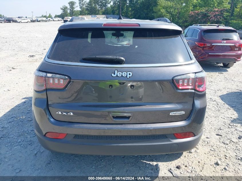 2019 Jeep Compass Latitude 4X4 VIN: 3C4NJDBB1KT628857 Lot: 39649865