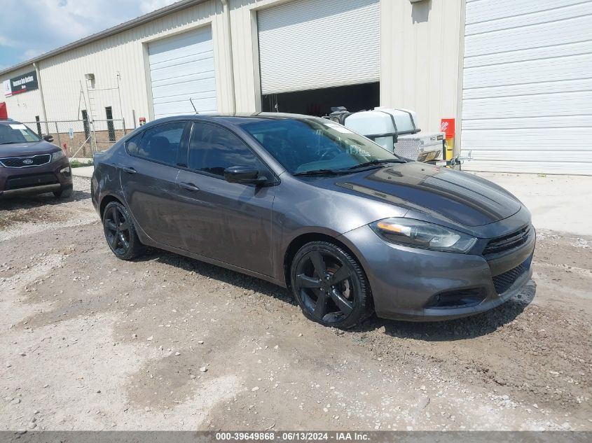 2015 Dodge Dart Sxt VIN: 1C3CDFBB1FD310957 Lot: 39649868