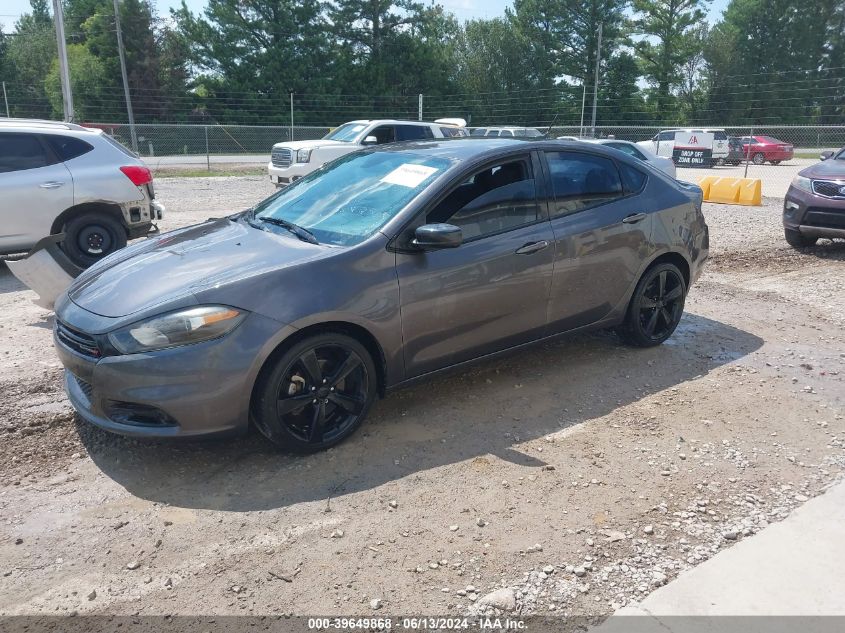 2015 Dodge Dart Sxt VIN: 1C3CDFBB1FD310957 Lot: 39649868