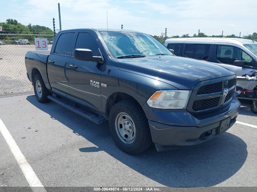 2018 Ram 1500 Tradesman 4X4 5'7 Box VIN: 1C6RR7KT9JS318967 Lot: 39649874