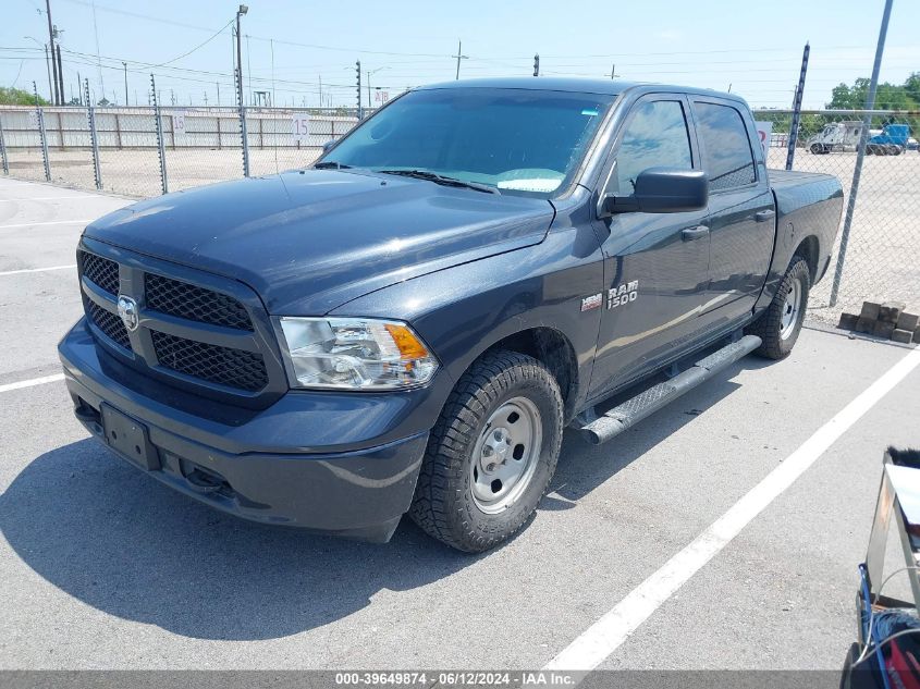 2018 Ram 1500 Tradesman 4X4 5'7 Box VIN: 1C6RR7KT9JS318967 Lot: 39649874