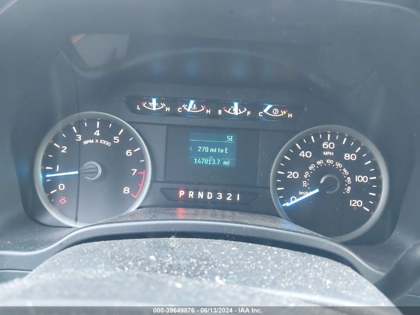 2017 Ford F-150 Xlt VIN: 1FTEW1E88HFB90034 Lot: 39649876