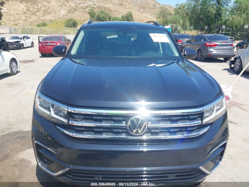 2021 Volkswagen Atlas 3.6L V6 Se W/Technology R-Line VIN: 1V2PR2CA3MC528686 Lot: 39649880