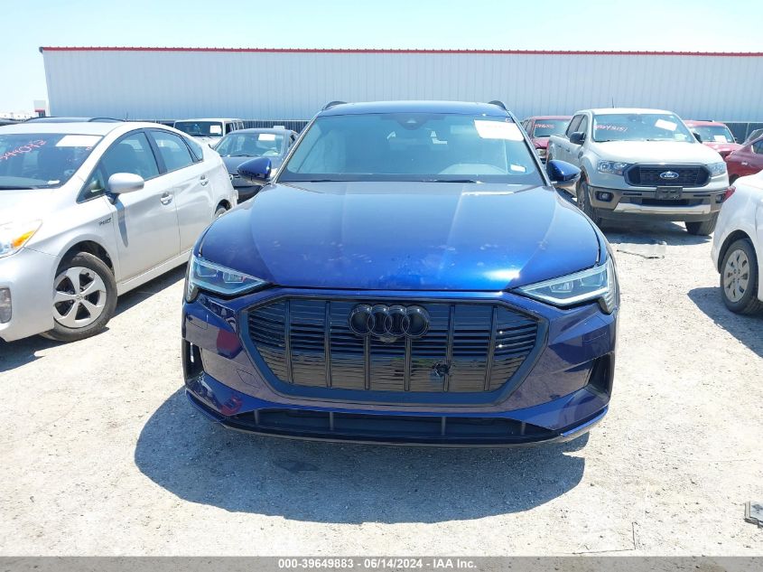 2022 Audi E-Tron Premium Quattro VIN: WA1AAAGE9NB037899 Lot: 39649883