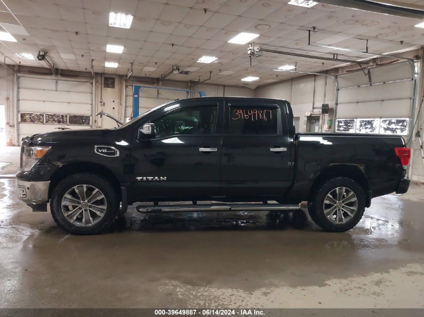 2017 Nissan Titan Sl VIN: 1N6AA1E53HN508955 Lot: 39649887