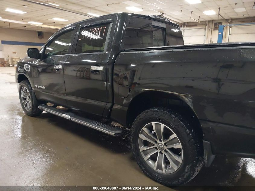 2017 Nissan Titan Sl VIN: 1N6AA1E53HN508955 Lot: 39649887