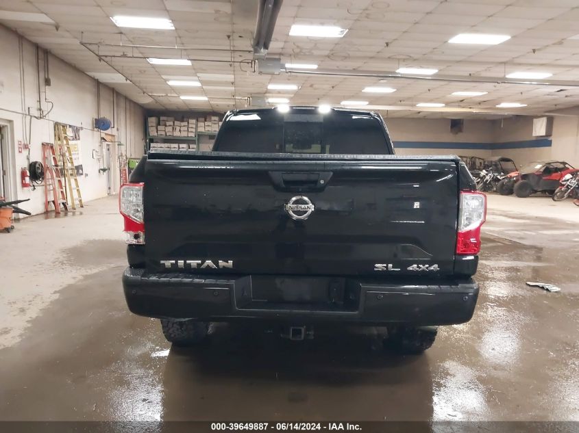 2017 Nissan Titan Sl VIN: 1N6AA1E53HN508955 Lot: 39649887