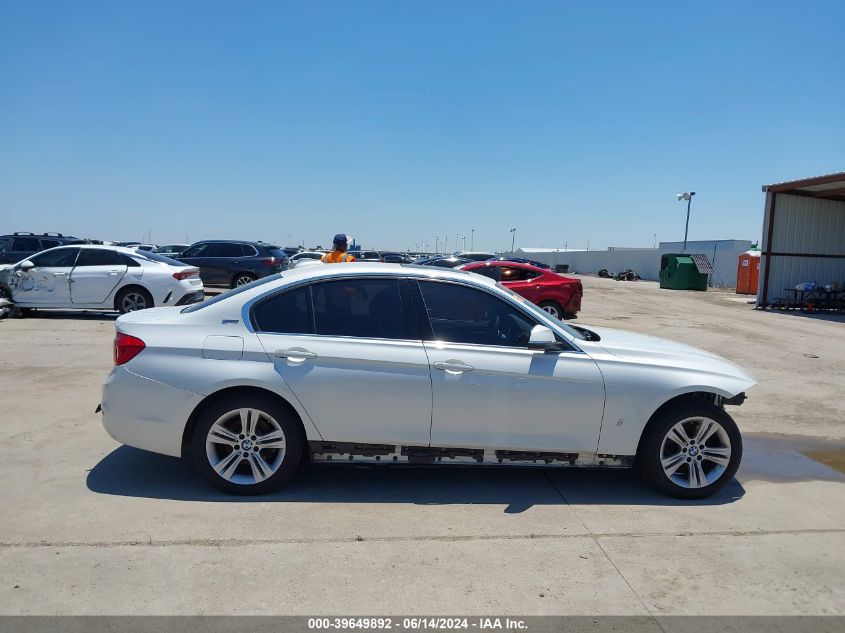 2017 BMW 330E Iperformance VIN: WBA8E1C38HA158766 Lot: 39649892
